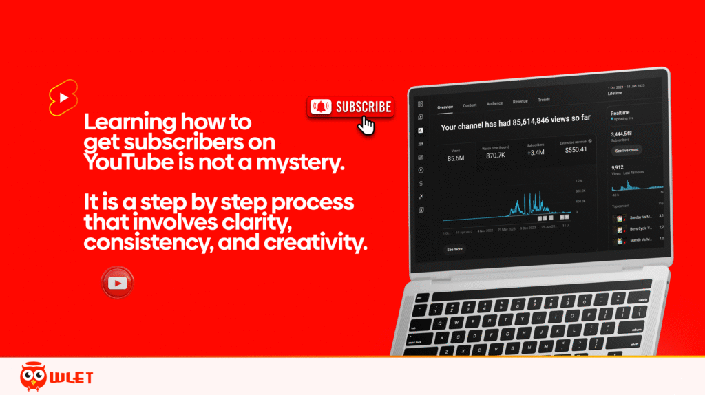 subscribers on youtube