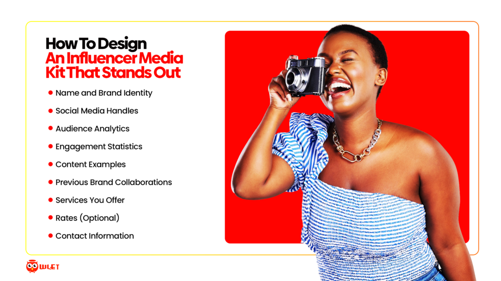 influencer media kit