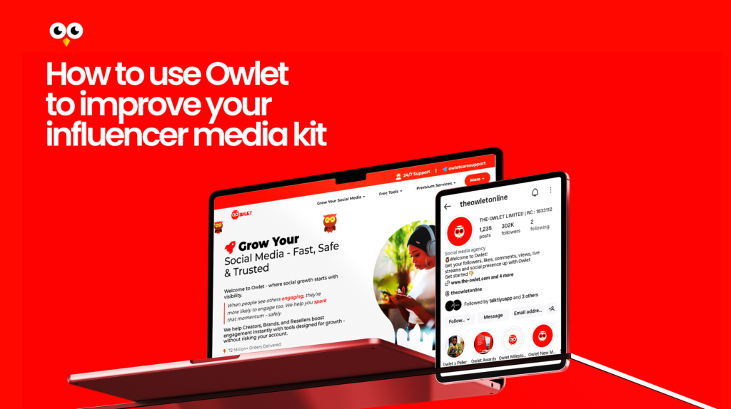 influencer media kit